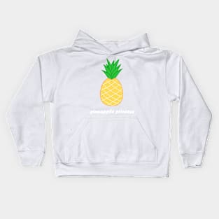 Pineapple princess Kids Hoodie